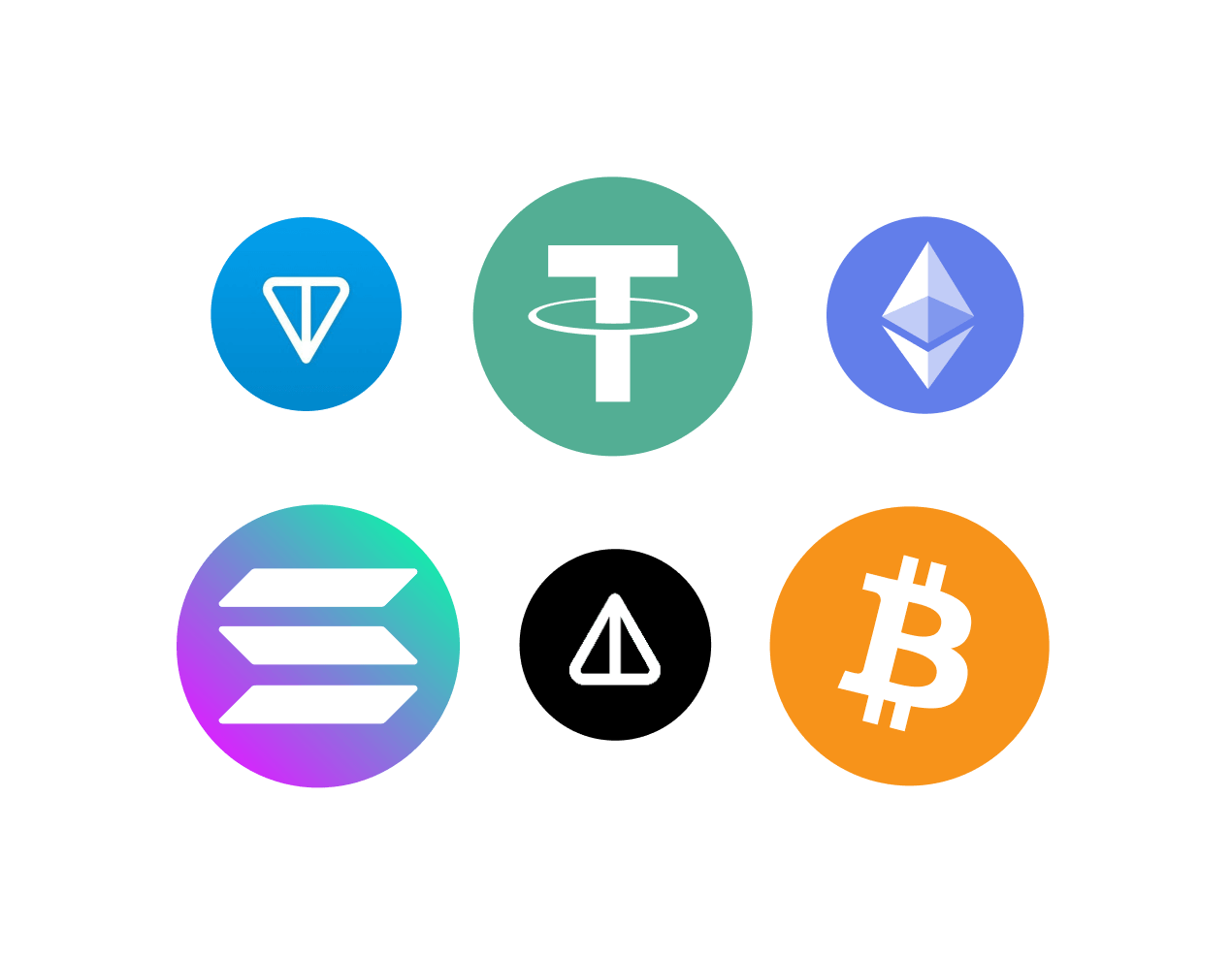 Supported Cryptocurrencies